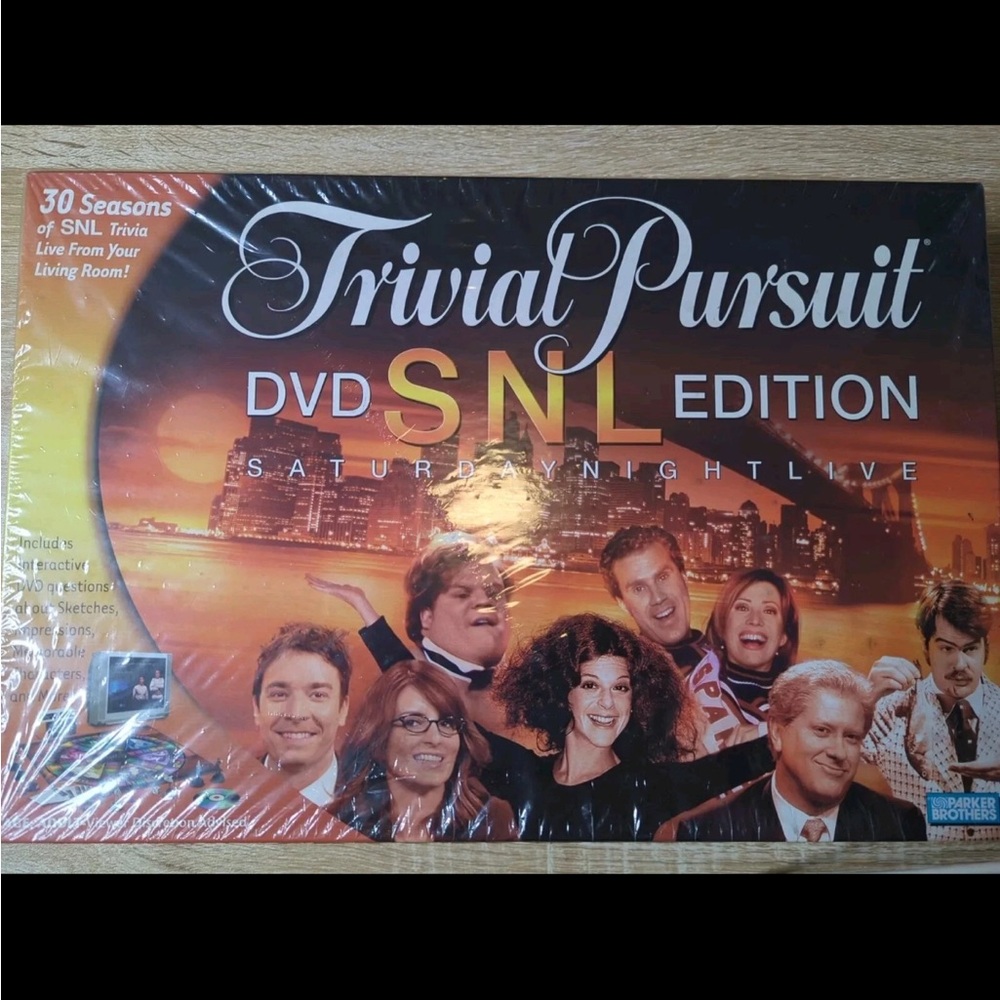 Trivial Pursuit, DVD SNL Edition - Black and Orange (FACTORY SEALED) (NEW)